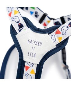 PET PARADISE リサとガスパール アクティブハーネス 《三角柄》 ３Ｓ 小型犬