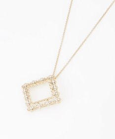 自由区 ビジュースクエアブローチ ネックレス