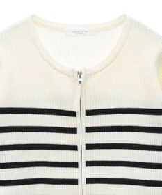 Green Parks ＺＩＰ付きニットカーディガン