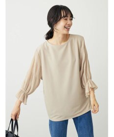 Green Parks マジョリカドッキング７分袖プルオーバー