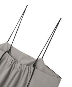 YECCA VECCA ラッフルキャミオールインワン