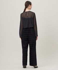 ICB L ダイヤカットジャカード オールインワン