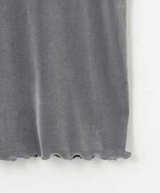 Feroux 【洗える】ベロア ハイネックトップス