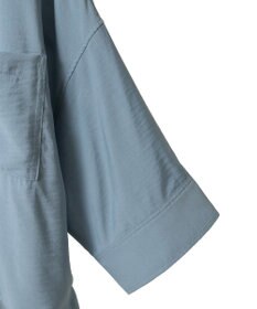 AMERICAN HOLIC 接触冷感Wポケット5分袖ショートシャツ