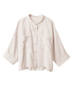 AMERICAN HOLIC 接触冷感Wポケット5分袖ショートシャツ