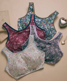 une nana cool MADEWITHLIBERTYFABRICナイトアップブラ