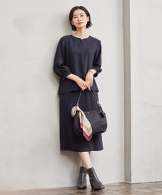 J.PRESS LADIES 【WEB限定】3way チャーム付き パール イヤカフ リング