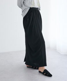CRAFT STANDARD BOUTIQUE ドレープポケットデザインスカート