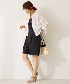 AMERICAN HOLIC 接触冷感Wポケット5分袖ショートシャツ