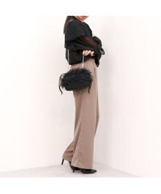 UNBILLION カシュカシュ cachecache / チュールフリルショルダーバッグ