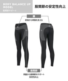 CW-X 【WOMEN】 CW-X スポーツタイツ 股関節・腰サポート 下半身の軸がブレにくい 球技 陸上 ロング 足首丈 レディース HOY509 /ワコール