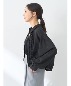 earth music&ecology フリルシャツ