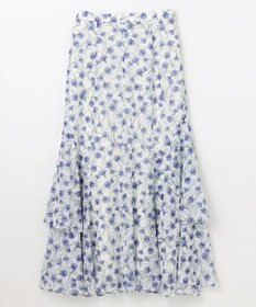 GRACE CONTINENTAL スモールフラワーマーメイドスカート