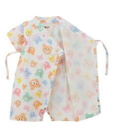 MIKI HOUSE HOT BISCUITS 【60-80cm】総柄 甚平オール