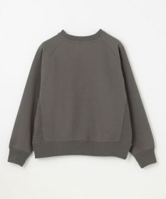 ANY L 【洗濯機可能/サスティナブル】ロゴ裏起毛クルーネックプルオーバー