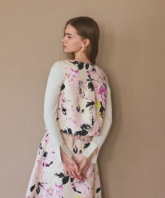 GRACE CONTINENTAL ボタニカルセパレートドレス