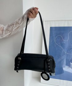 WEGO ミラー付きボストンバッグ