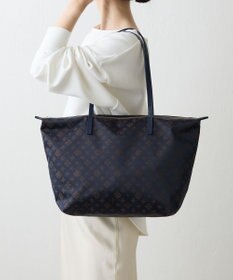 russet ＜380g/軽量＞ファスナー付きナイロントートバッグ(CE-1568)