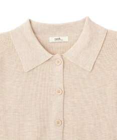 earth music&ecology 【2点SET】襟付きニットアンサンブル