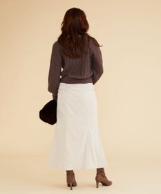 Feroux 【洗える】シュリンクマーメイド スカート