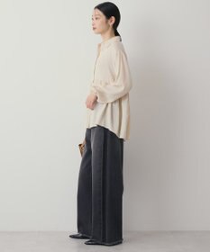 AMERICAN HOLIC サテンティアードブラウス