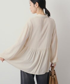 AMERICAN HOLIC サテンティアードブラウス