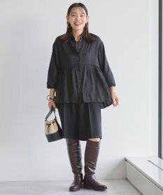 AMERICAN HOLIC サテンティアードブラウス