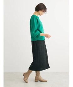 Green Parks ・ｆｕｒｒｙ　ｒａｔｅ２ｗａｙかる~いニットカーデ