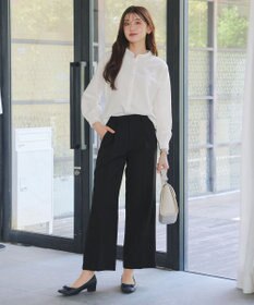 Tiaclasse 【2点セット】ニットベスト＋起毛シャツ