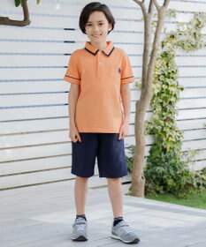 J.PRESS KIDS 【140-170cm】 T/Cライト鹿の子ポロシャツ