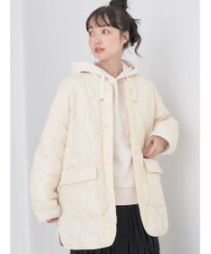 earth music&ecology キルティングハーフブルゾン