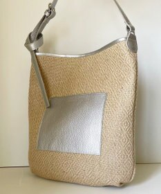 Hekhèr Le Style de Vie 【日本製 / A4サイズ対応 / 3WAY】ジュート×牛革 ショルダーバッグ large