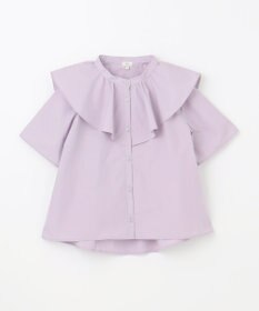 組曲 KIDS 【150-160㎝】パピヨンラッフル ブラウス