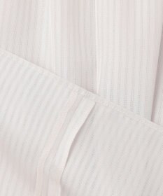 J.PRESS LADIES シャドーストライプ スリットフリルネック カットソー