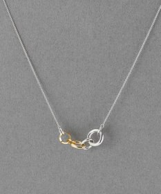 Phoebe 【金属アレルギー対応】ミックスループメタルネックレス　シルバー　ニッケルフリー