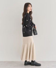 Green Parks ・ＥＬＥＮＣＡＲＥ　ＤＵＥ　スエードポンチフレアスカー