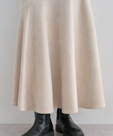 Green Parks ・ＥＬＥＮＣＡＲＥ　ＤＵＥ　スエードポンチフレアスカー