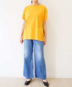 TOQUE 〈大草直子さんアドバイザー〉 タンギスコットン天竺半袖Ｔシャツ