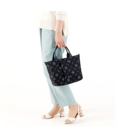 IBIZA アスール　ロゴデニム　2WAYバッグ