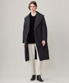 ICB L 【洗える】コットンシェニール コクーンスリーブニット