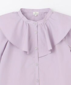 組曲 KIDS 【150-160㎝】パピヨンラッフル ブラウス