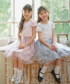 組曲 KIDS 【150-160㎝】ミスティフラワー Tシャツ