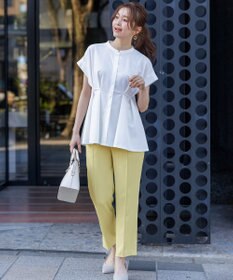 ANY SIS 【洗える】カナパジャージー ブラウス