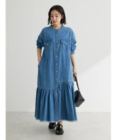 Green Parks ・ＳＵＧＡＲ　ＳＰＯＯＮ　デニムウエスタンワンピース