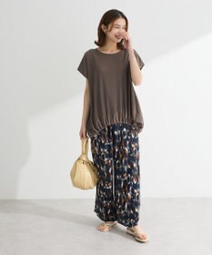 Green Parks 柄イージーパンツⅣ（ワイド）