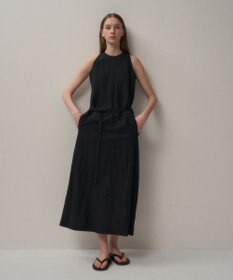 ATON CRISPY LINEN | タンクトップドレス