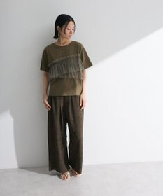 Green Parks 柄イージーパンツⅣ（ワイド）