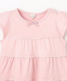 組曲 KIDS 【80-100㎝】 ドットティアードチュニック