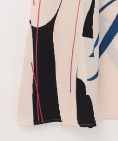 GRACE CONTINENTAL キカラインフラワーワンピース