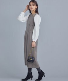 組曲 シャツスリーブポンチ ワンピース